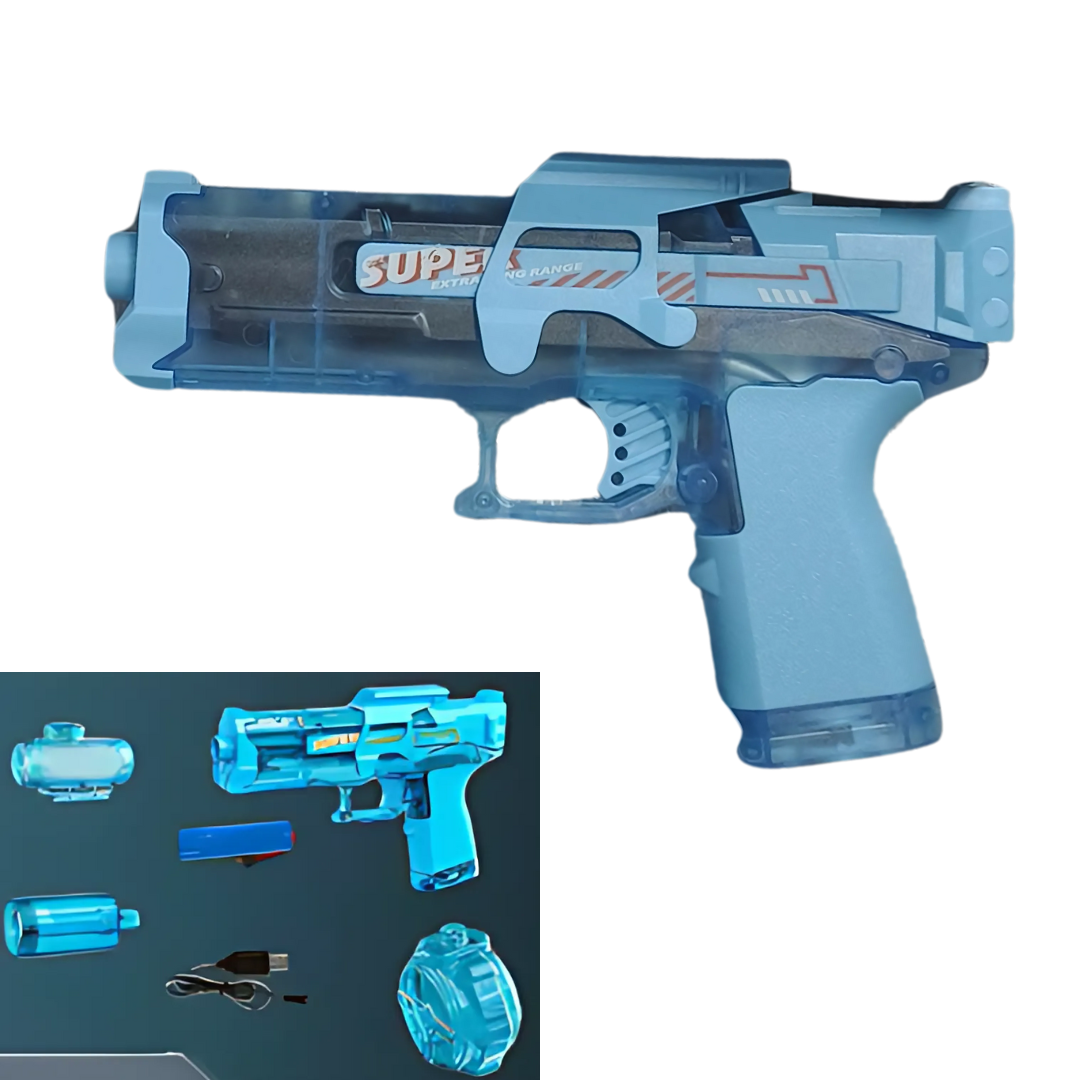 Kletshuts™ WaterGun: Longue Portée Tournage Tir Électrique Eau Pistolet