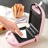 Globetrek° SandwichMaker: Mini Grille-Pain Electrique Le Petit-Déjeuner Et Appareil A Sandwichs