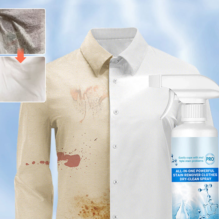 StainRemover 1+1 GRATUIT - Puissant Spray Vêtements Tache Dissolvant