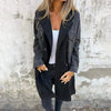 Icone™ LongCoat: Trench-Coat Mi-Long Avec Col Élégant Et Poches