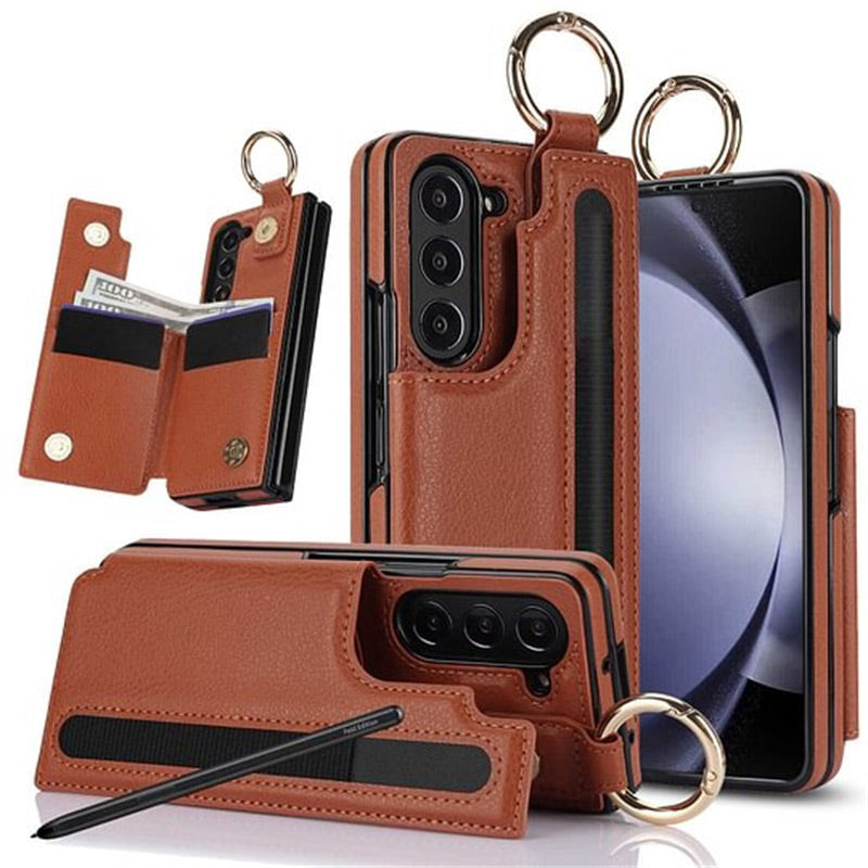 Icone™ FoldingCase: 3-En-1 Pliable Téléphone, Carte Et Portefeuille Étui