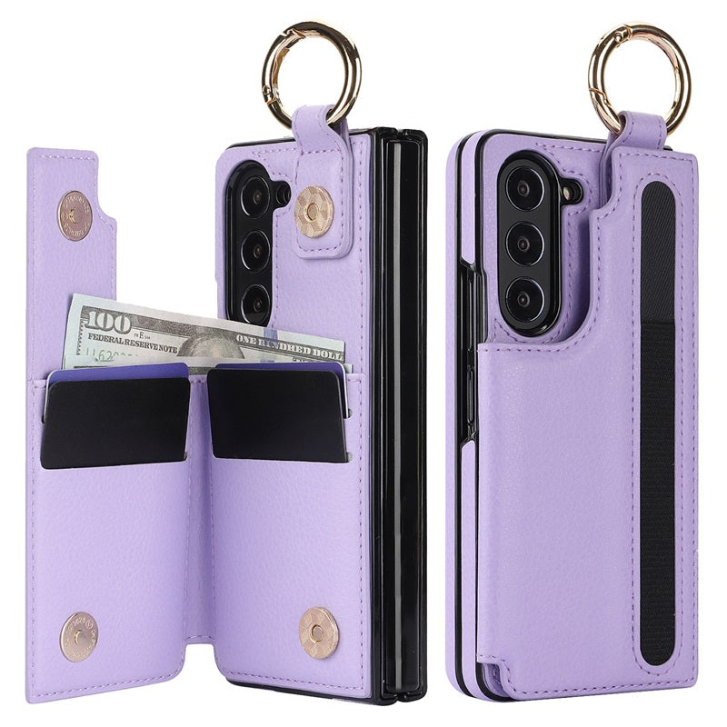 Icone™ FoldingCase: 3-En-1 Pliable Téléphone, Carte Et Portefeuille Étui