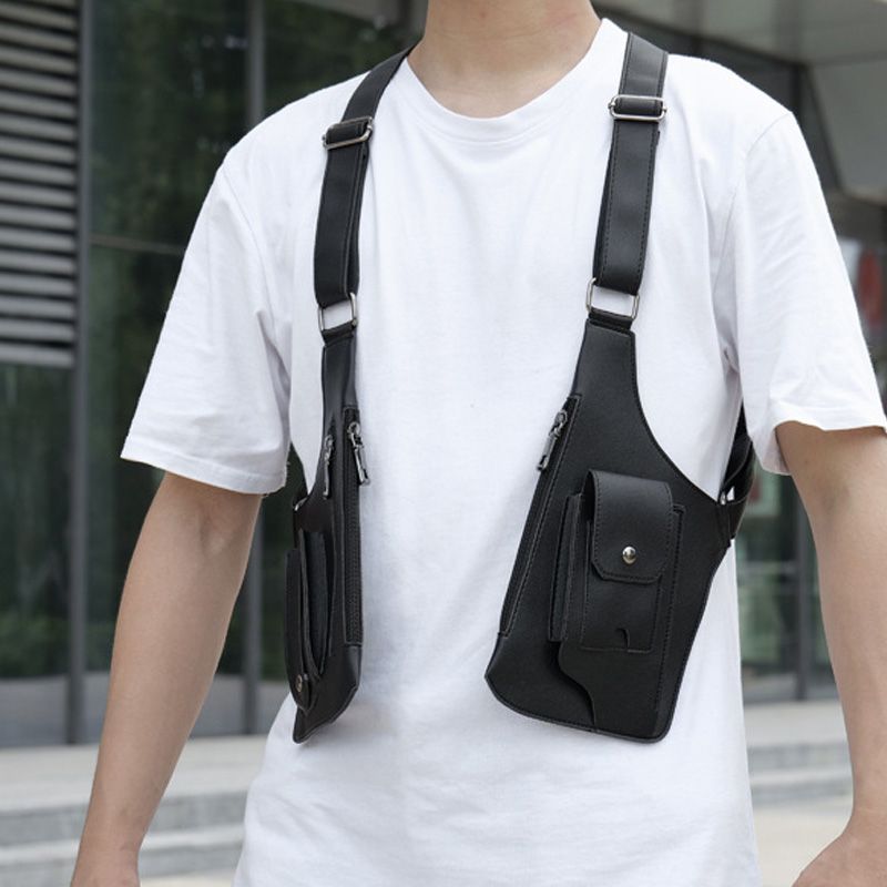 Icone™ SafetyBag: Sécuriser Croix Epaule Sécurité Sac Pour Les Hommes Et Les Femmes