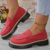 Happy™ WomenShoes: Épais Mocassins Semelle Pour Femmes