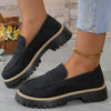 Happy™ WomenShoes: Épais Mocassins Semelle Pour Femmes