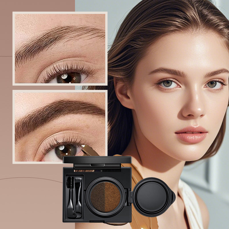 EyeStamp 1+1 GRATUIT - Ensemble De Tampons Crème Pour Sourcils Et Eye-Liner Double Couleur
