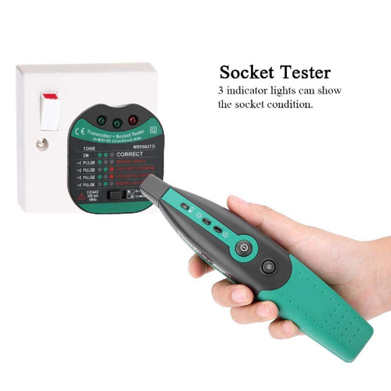 FuseFinder – Fusible Disjoncteur Et Testeur De Prise Avec Lampe De Poche