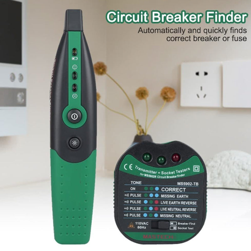 FuseFinder – Fusible Disjoncteur Et Testeur De Prise Avec Lampe De Poche
