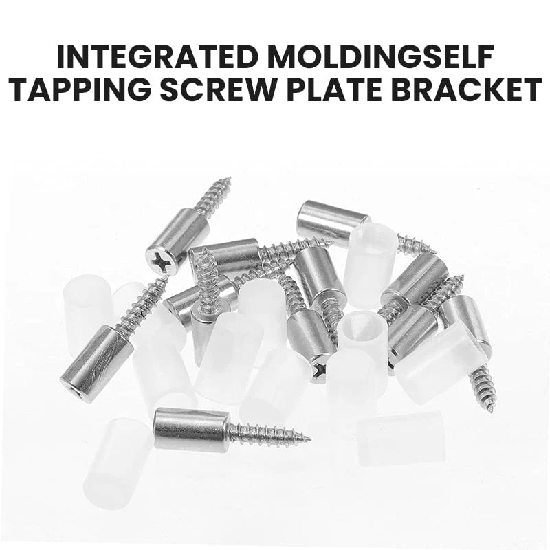 EasyScrew - Aucun Perçage, Vis Facile Et Manchon En Caoutchouc Support Kit