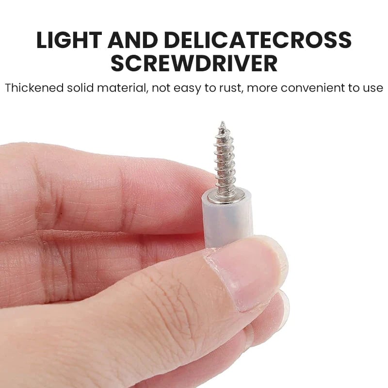 EasyScrew - Aucun Perçage, Vis Facile Et Manchon En Caoutchouc Support Kit