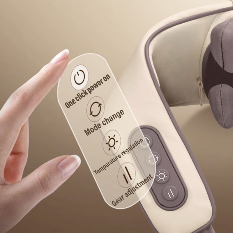 NeckMassager: Chaleur Apaisante Relaxant Cou Et Épaules Masseur