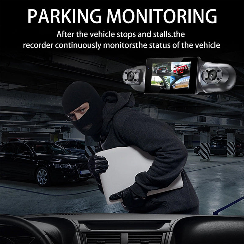 CarRecorder - Haute Définition 4 Angles De Caméra Wi-Fi Enregistreur Voiture