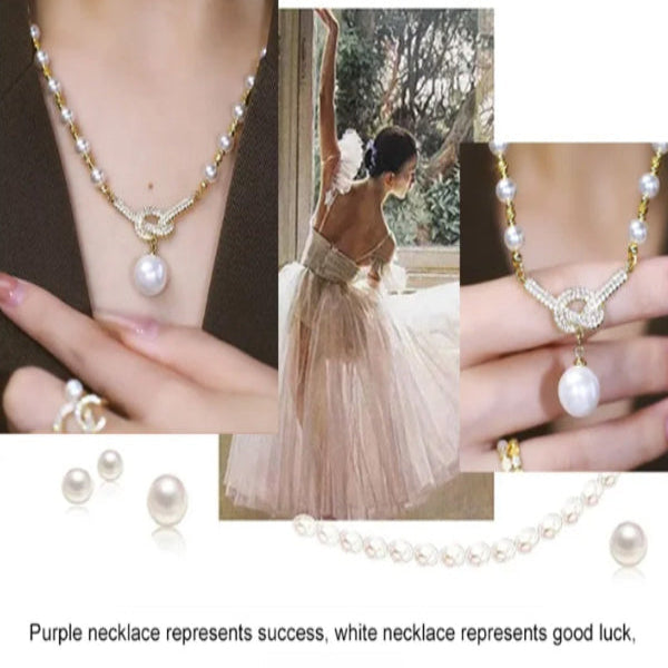 Jewelance™ PearlNecklace 1+1 GRATUIT : Femmes Elégant De Perle Bead Collier