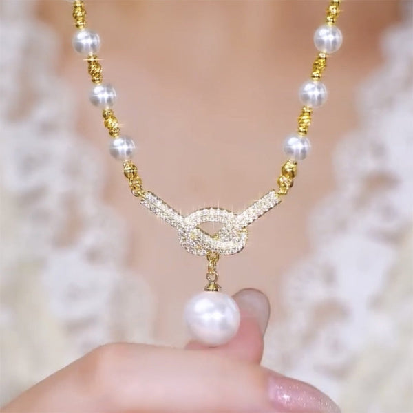 Jewelance™ PearlNecklace 1+1 GRATUIT : Femmes Elégant De Perle Bead Collier