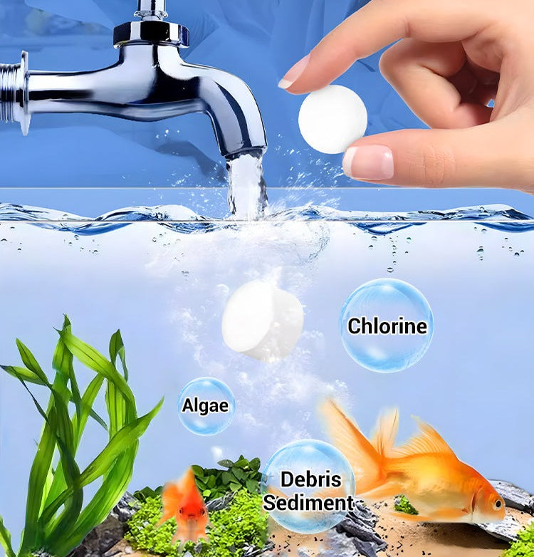TankPurifier - Tablette Nettoyante Rapide Et Efficace Pour Aquarium