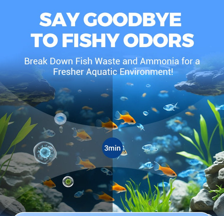 TankPurifier - Tablette Nettoyante Rapide Et Efficace Pour Aquarium
