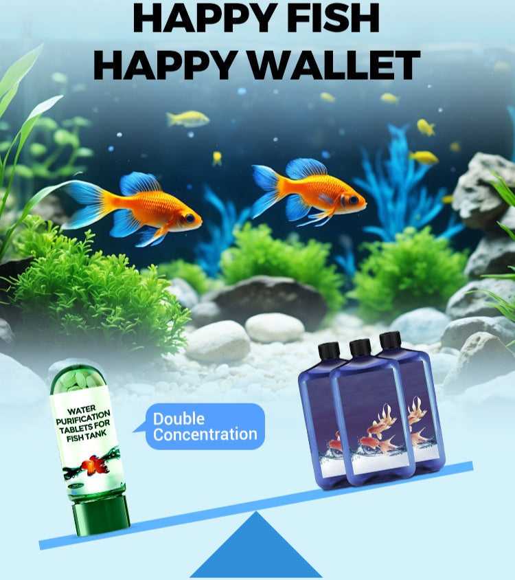 TankPurifier - Tablette Nettoyante Rapide Et Efficace Pour Aquarium