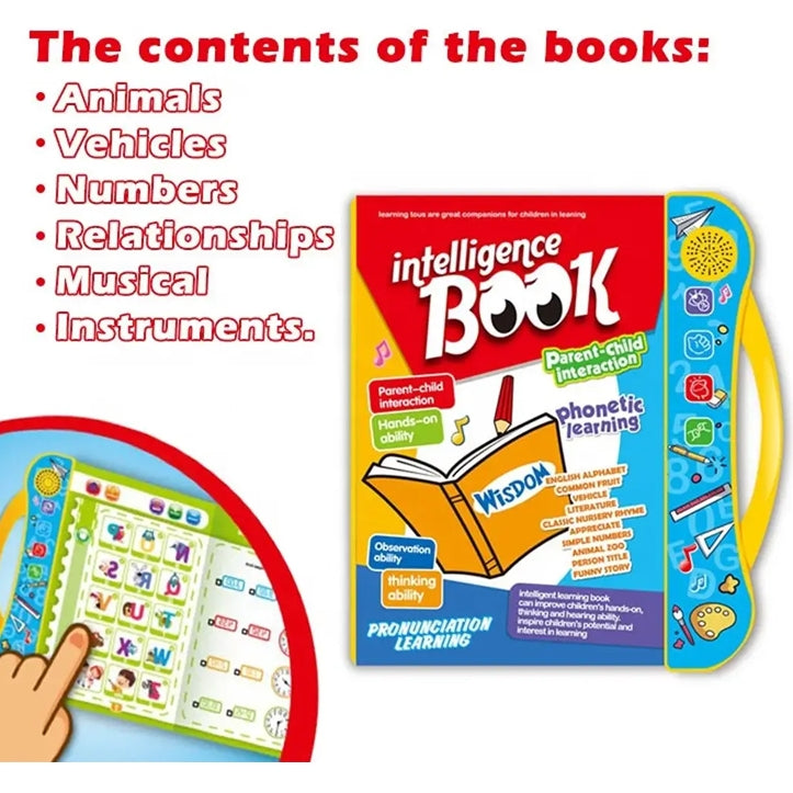 Kletshuts™ TalkBook: Livre Interactif D’Apprentissage Parlant