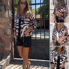 Icone™ ZebraJacket: Élégante Et Stylée Veste À Motif Zébré