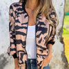 Icone™ ZebraJacket: Élégante Et Stylée Veste À Motif Zébré