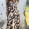 Icone™ ZebraJacket: Élégante Et Stylée Veste À Motif Zébré
