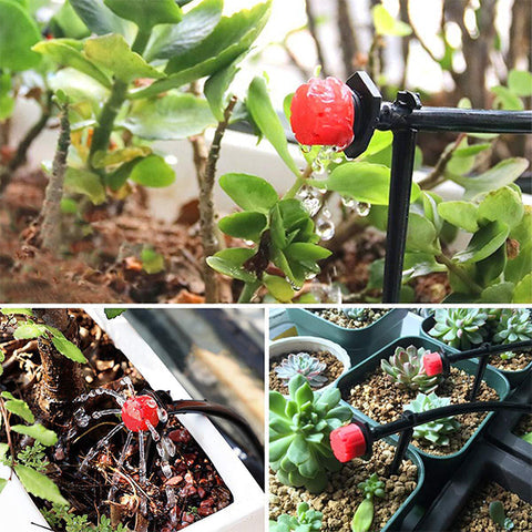 WaterDrippers - Mini Goutteurs D’Eau Avec Têtes D’Arroseur Réglables