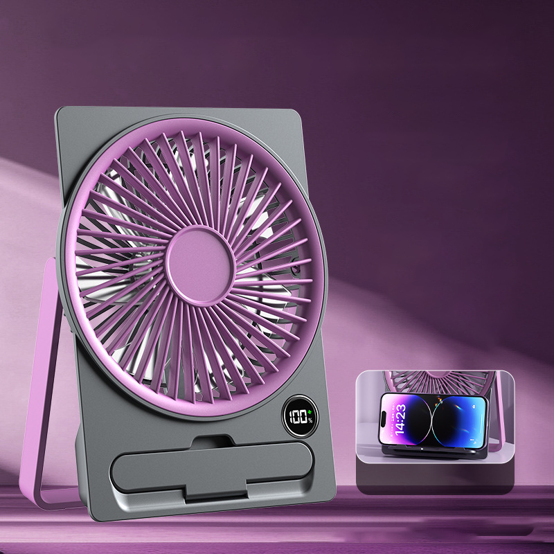 MiniFan - Mini Ventilateur De Table Rechargeable Par USB