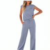 Icone™ StylishSet: Ensemble Haut Sans Manches Et Pantalon Élégant Et Confortable