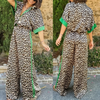 Icone™ LeopardOutfit: Confort Toute La Journée Avec Ensemble 2 Pièces Tenue Léopard