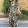 Icone™ LeopardOutfit: Confort Toute La Journée Avec Ensemble 2 Pièces Tenue Léopard