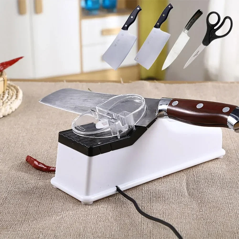 Globetrek° ElectricSharpener: Aiguiseur De Couteaux Électrique Multifonctionnel
